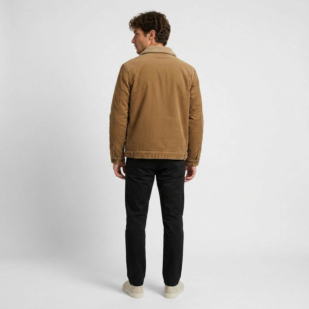 ECLAVA | Men’s Corduroy Warm Jacket