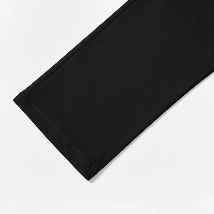 ECLAVA | Men’s Cotton Linen Straight-Leg Trousers