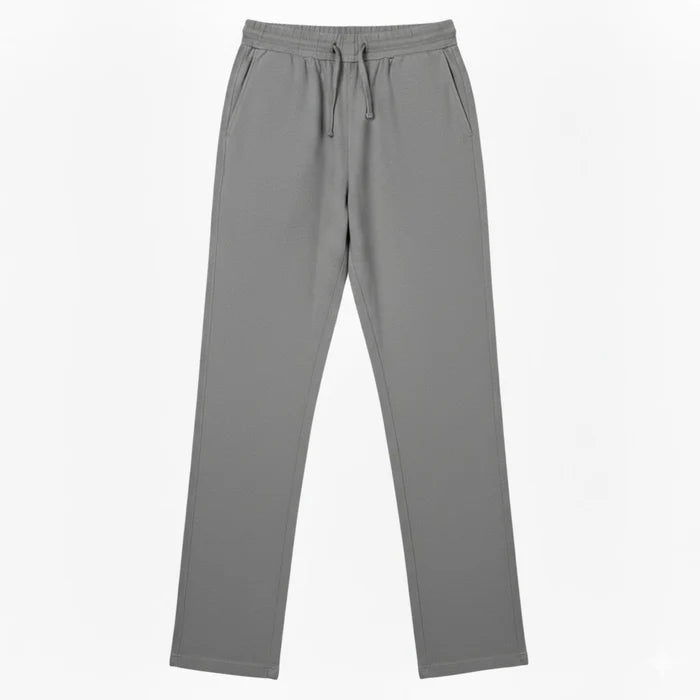 ECLAVA | Men’s Cotton Linen Straight-Leg Trousers