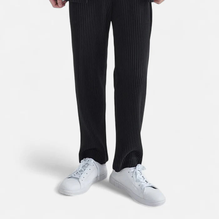 ECLAVA | Men’s Ribbed Cotton Trousers