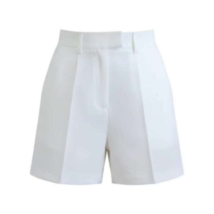ECLAVA | Women’s High‑Waisted Tailored Shorts