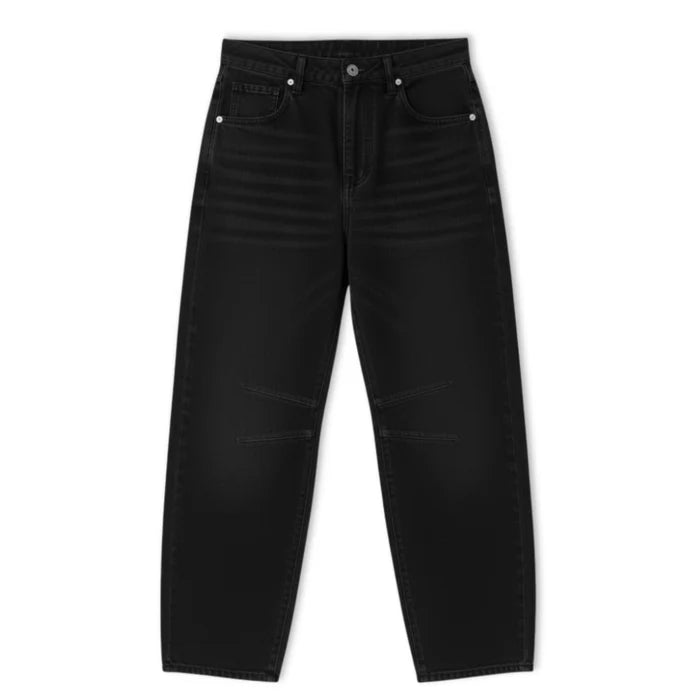ECLAVA | Women’s Vintage Spliced Straight Jeans