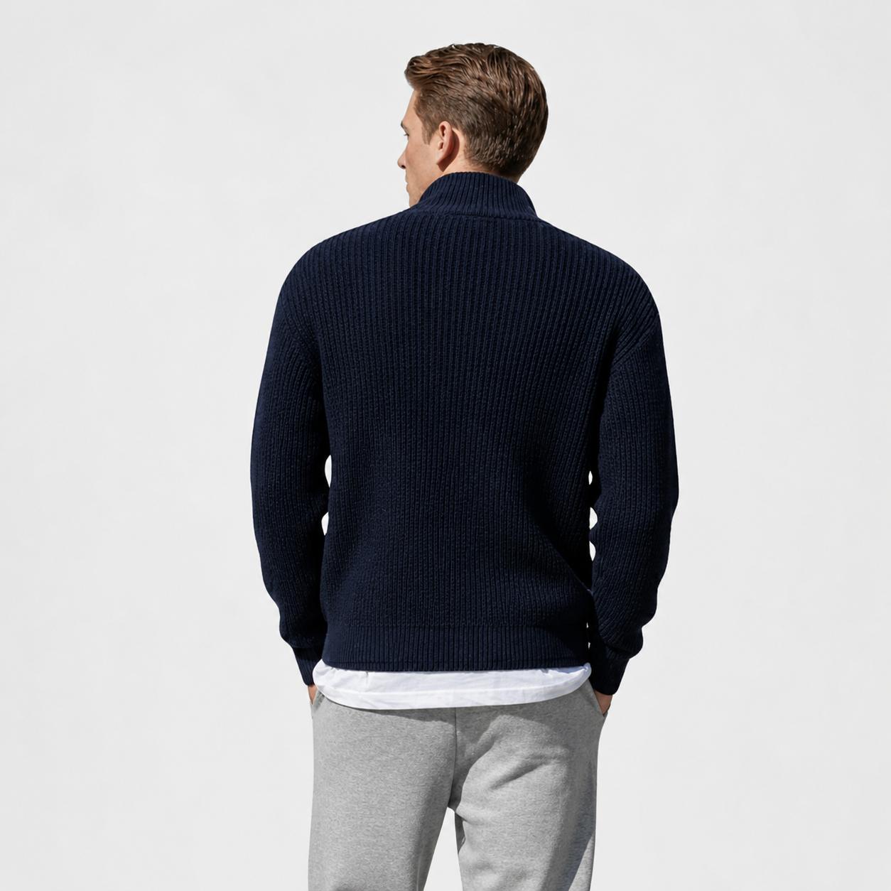 ECLAVA | Men’s Half-Zip Heritage Sweater
