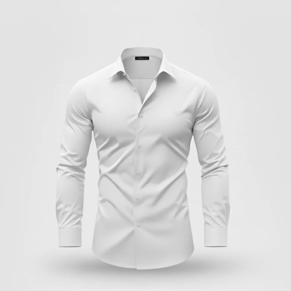 ECLAVA | Men’s Long Sleeve Polished Shirt
