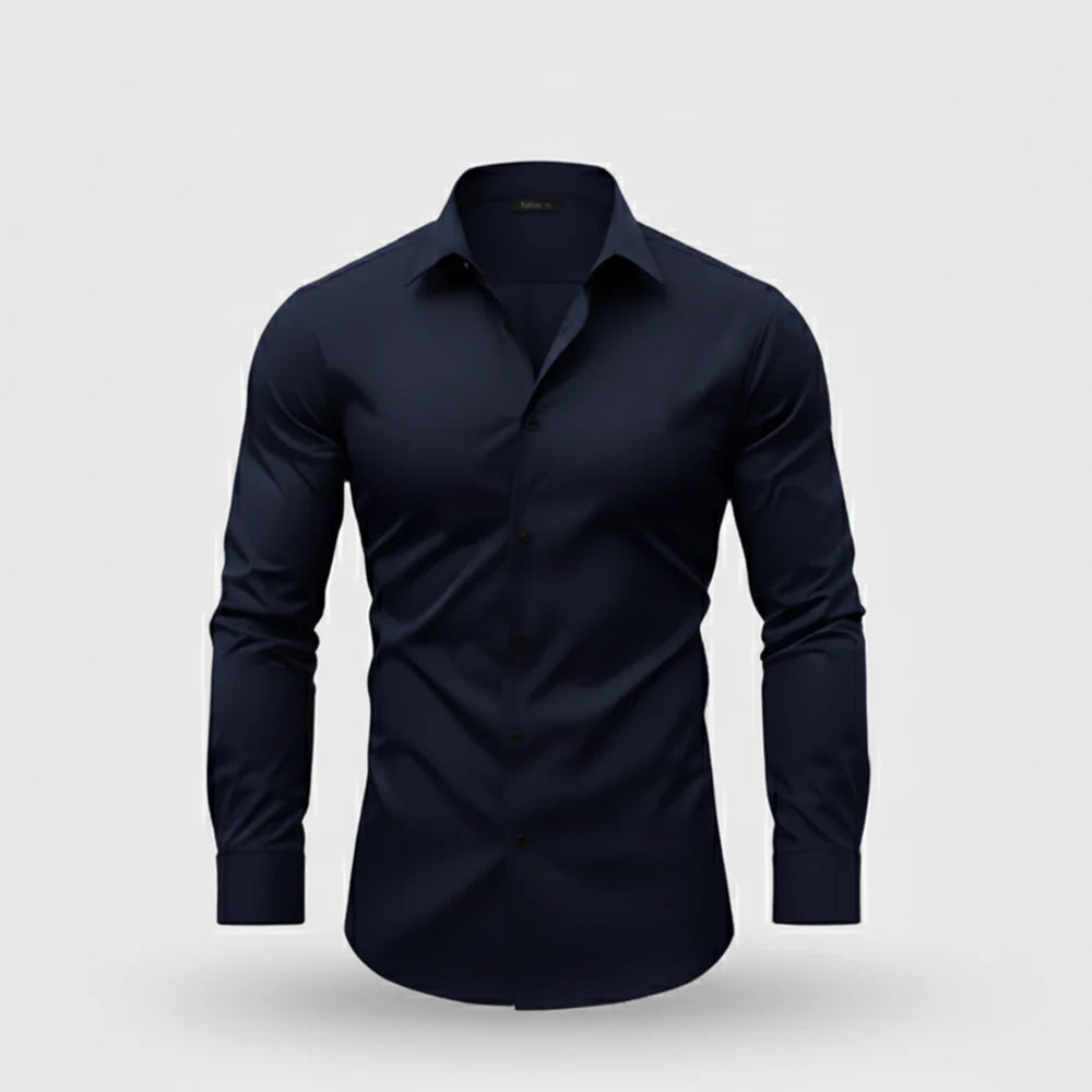 ECLAVA | Men’s Long Sleeve Polished Shirt