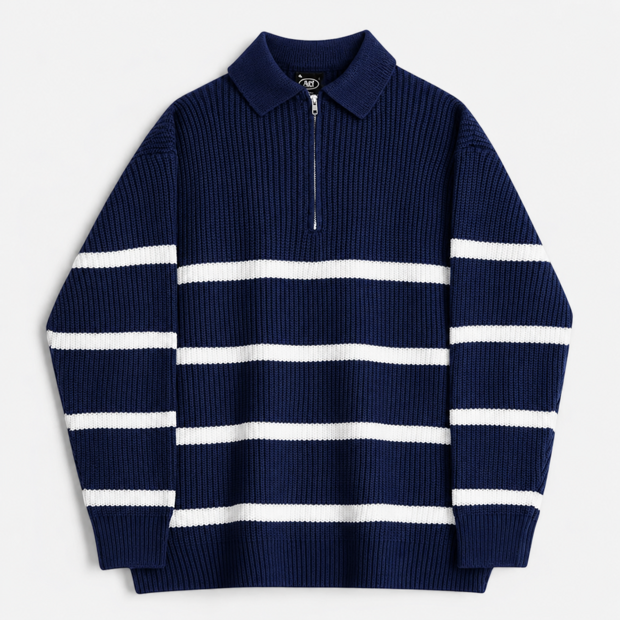 ECLAVA | Men’s Striped Knitwear Sweater