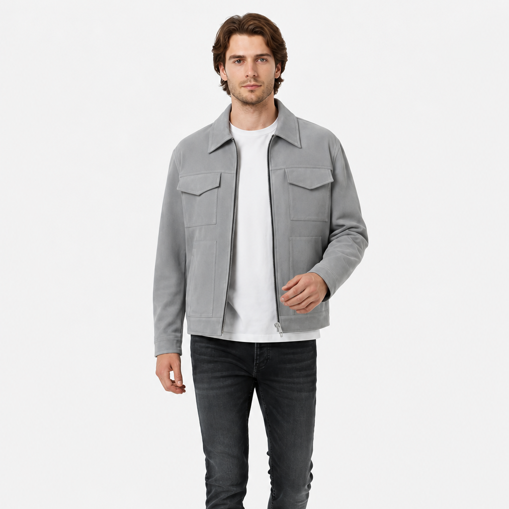 ECLAVA | Men’s Zip Jacket City Style
