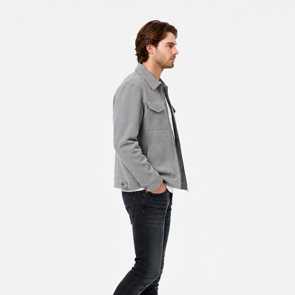 ECLAVA | Men’s Zip Jacket City Style