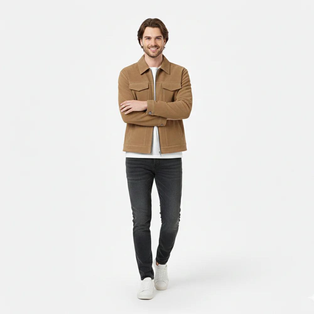 ECLAVA | Men’s Zip Jacket City Style