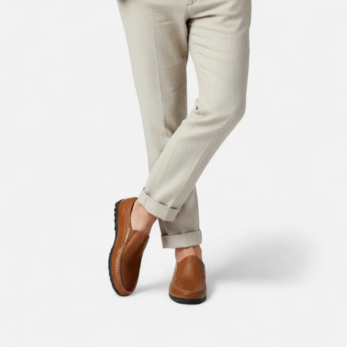 ECLAVA  | Men’s Timeless Stitched Heritage Loafers