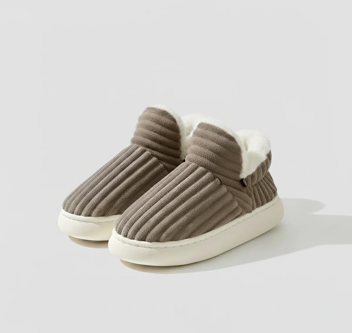 ECLAVA | Unisex Indoor Plush Slippers