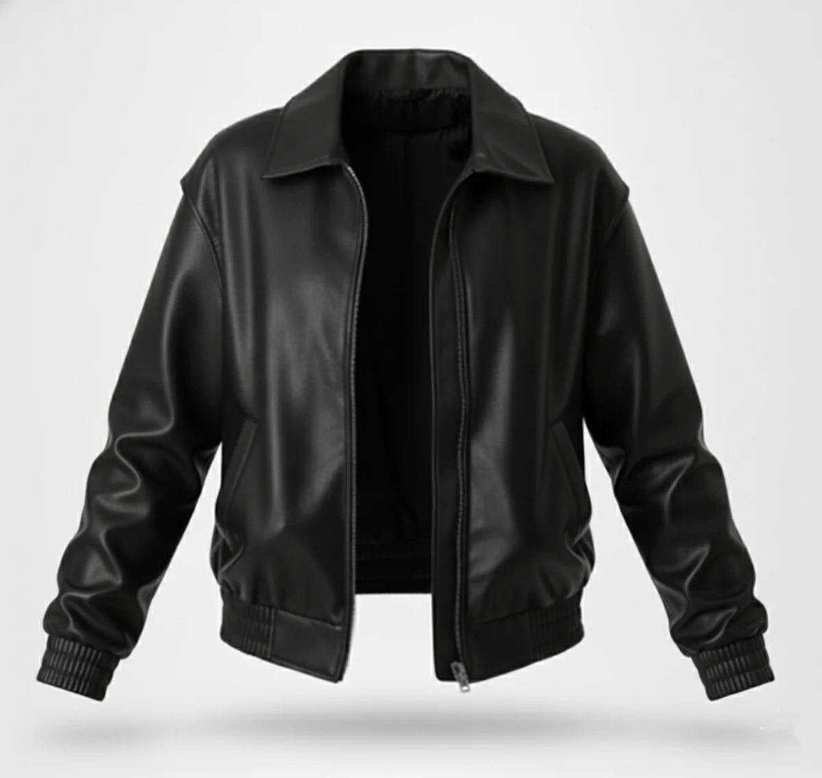 ECLAVA | Women’s Faux Leather Classic Moto Jacket