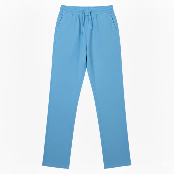 ECLAVA | Men’s Cotton Linen Straight-Leg Trousers