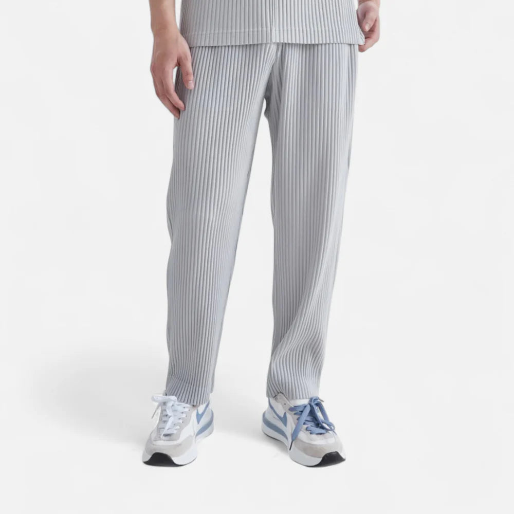 ECLAVA | Men’s Ribbed Cotton Trousers