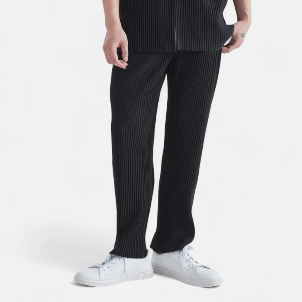 ECLAVA | Men’s Ribbed Cotton Trousers
