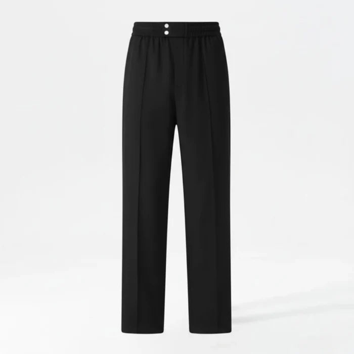 ECLAVA | Men’s Silk‑Ice Casual Trousers