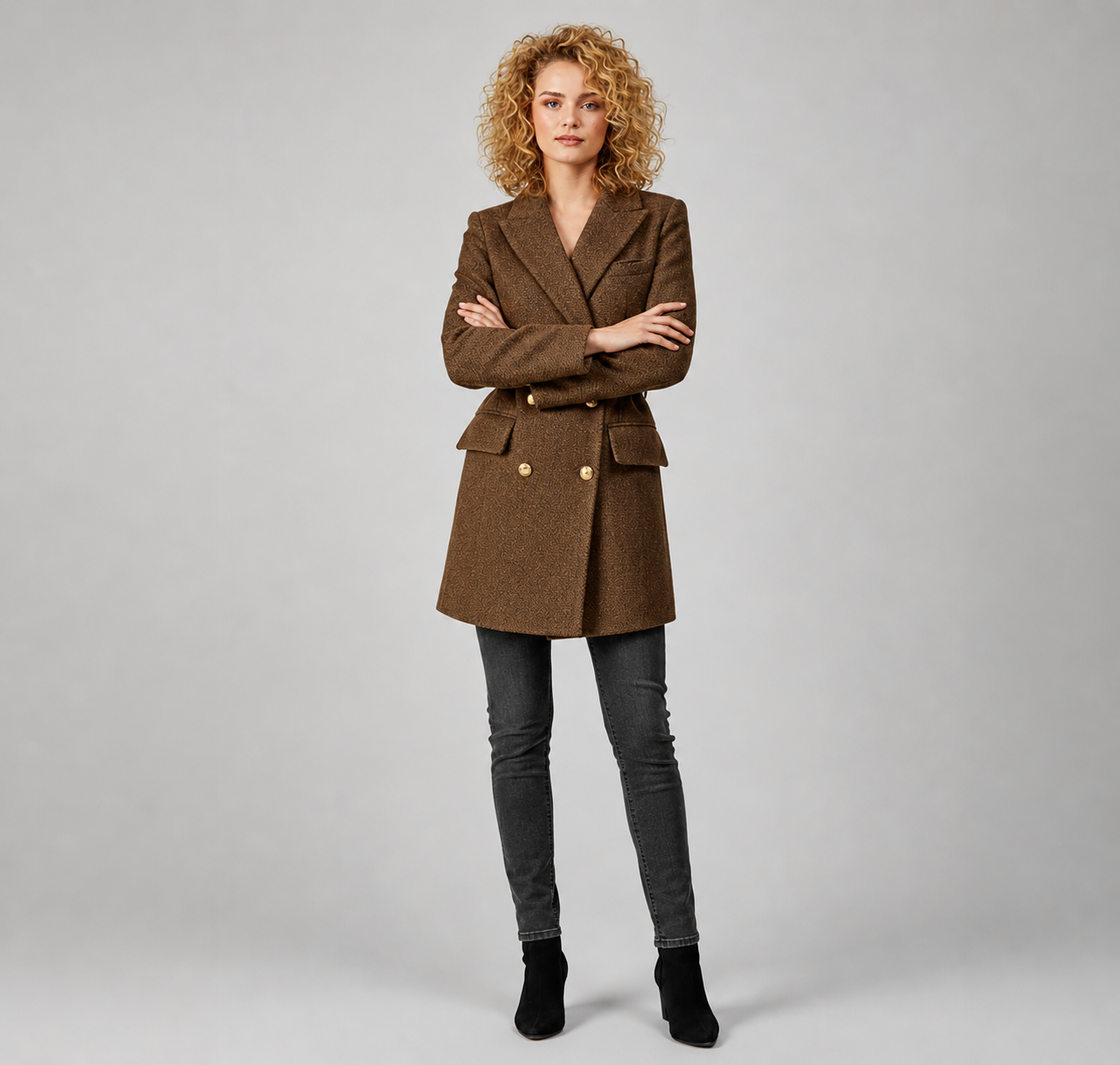 ECLAVA | Women’s Wool-Blend Padded Jacket