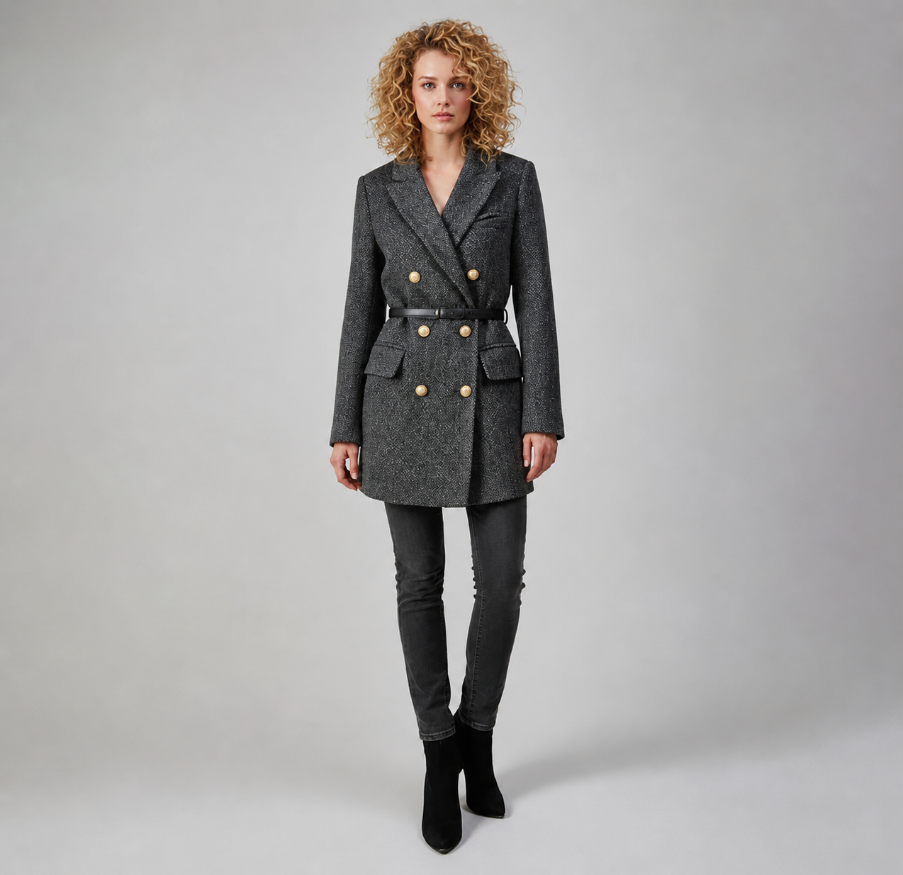ECLAVA | Women’s Wool-Blend Padded Jacket