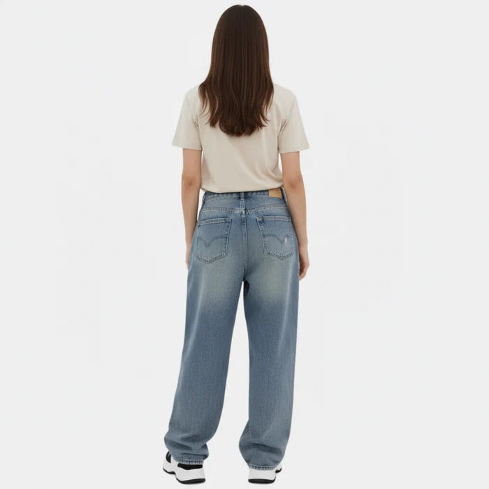 ECLAVA | Women’s Baggy Wide-Leg Jeans