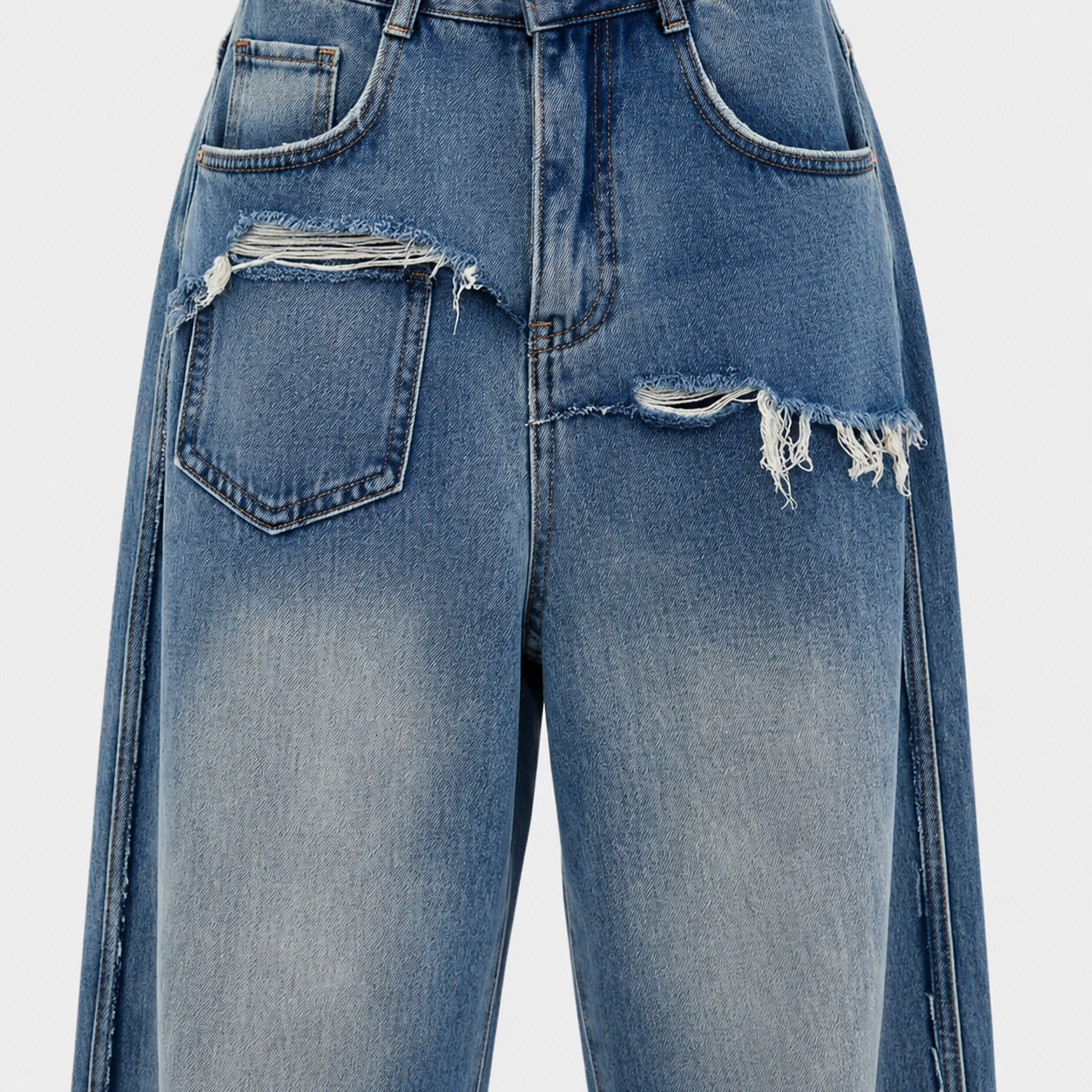ECLAVA | Women’s Baggy Wide-Leg Jeans