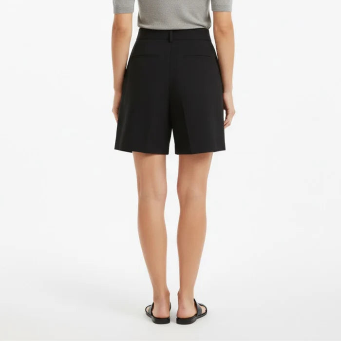 ECLAVA | Women’s High‑Waisted Tailored Shorts