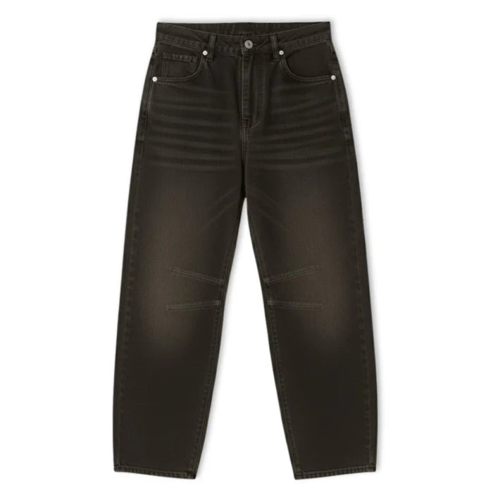 ECLAVA | Women’s Vintage Spliced Straight Jeans